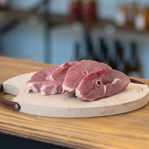 Gigot de chevreuil tranché – ~1,3 kg