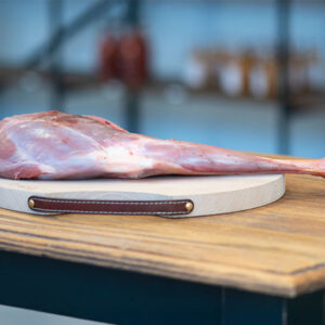 Gigue de chevreuil avec os